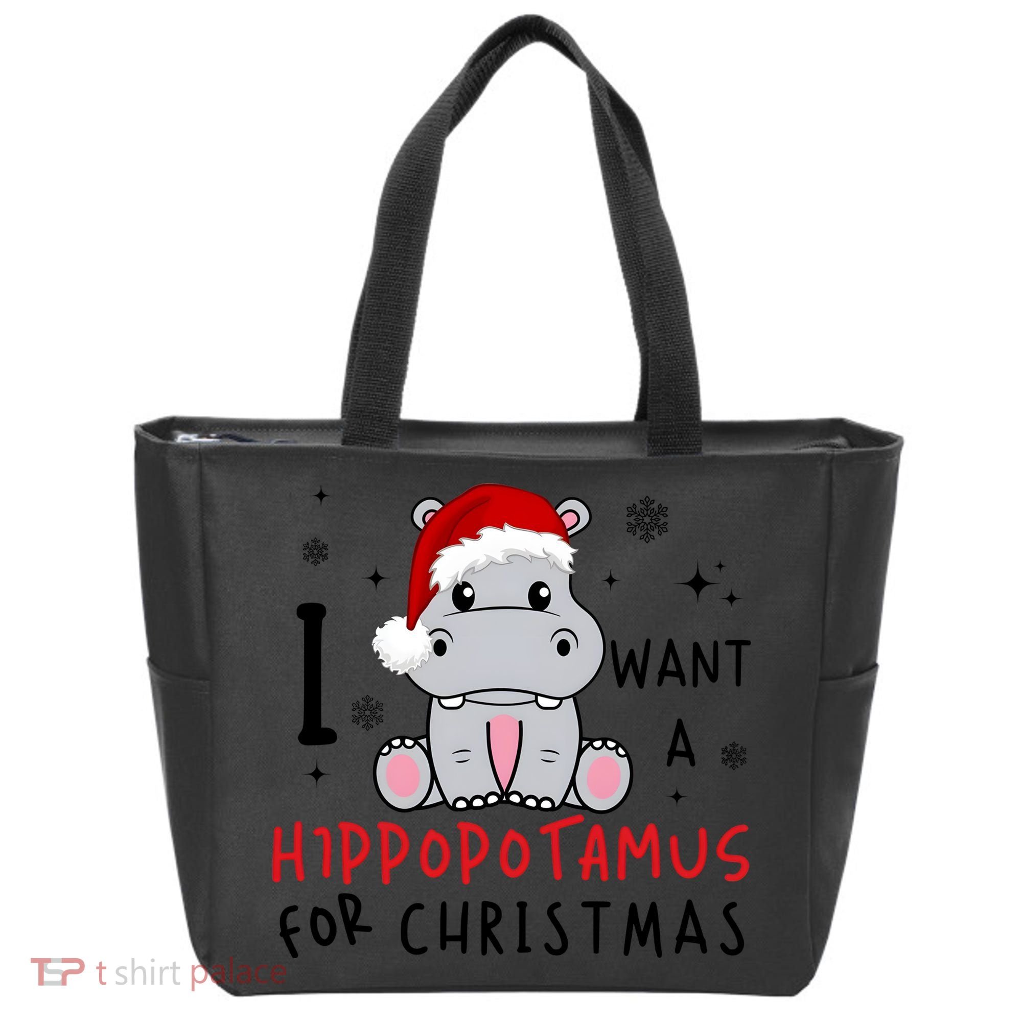 I Want A Hippopotamus For Christmas Tote Bag