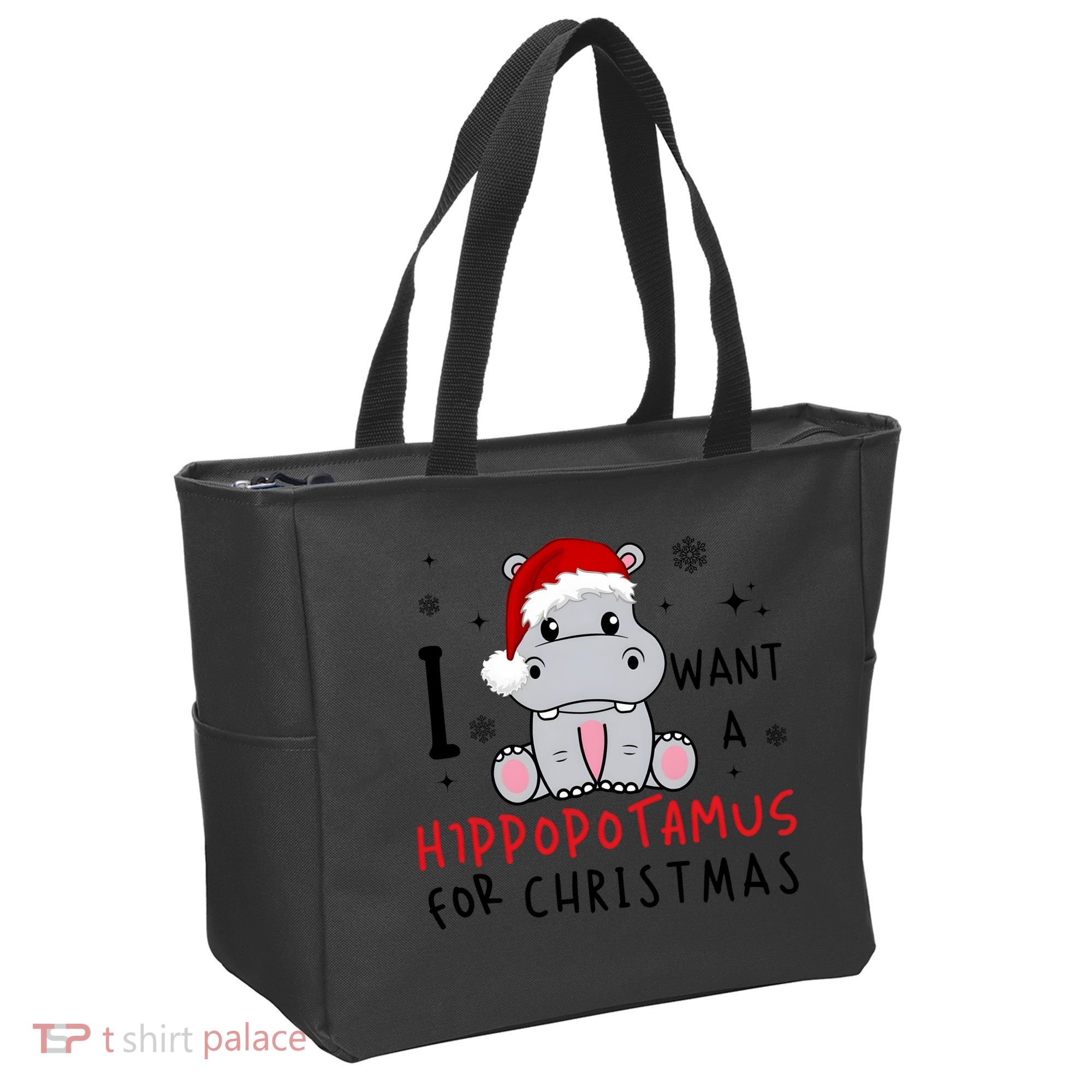 I Want A Hippopotamus For Christmas Tote Bag