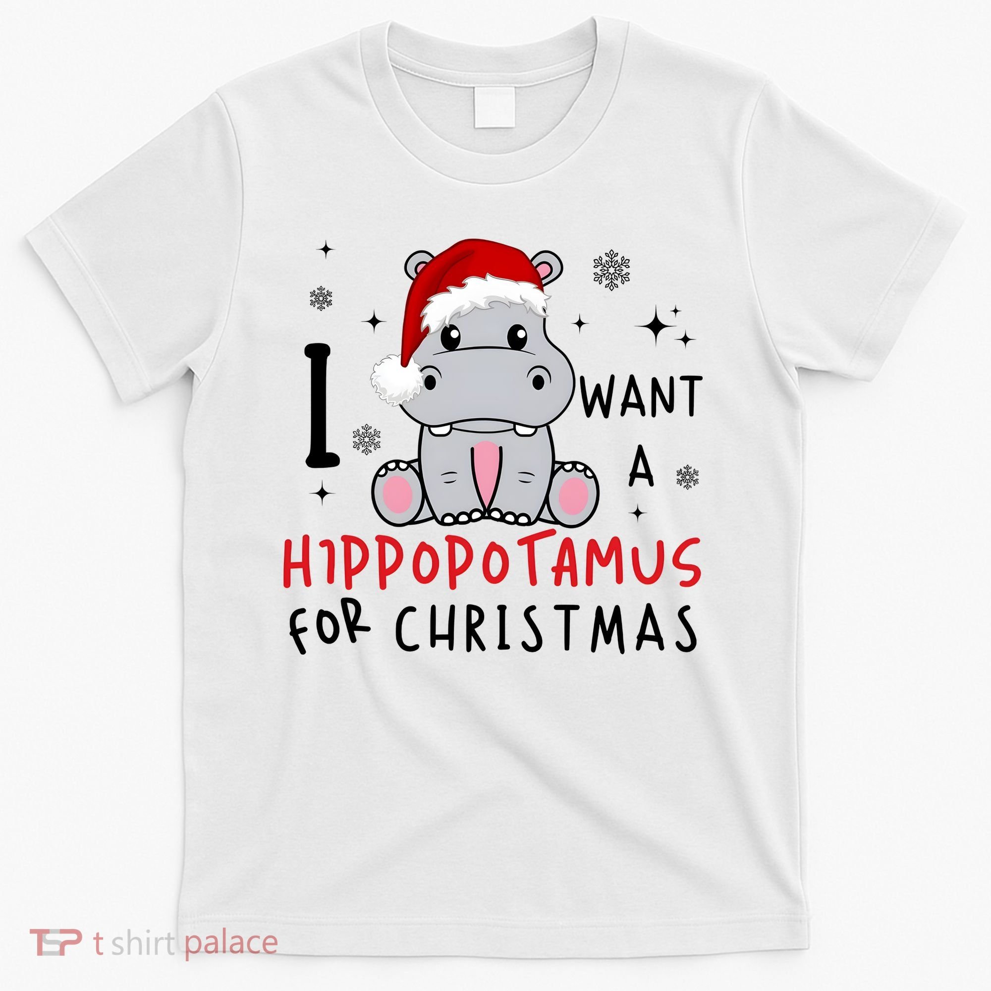 I Want A Hippopotamus For Christmas T-Shirt