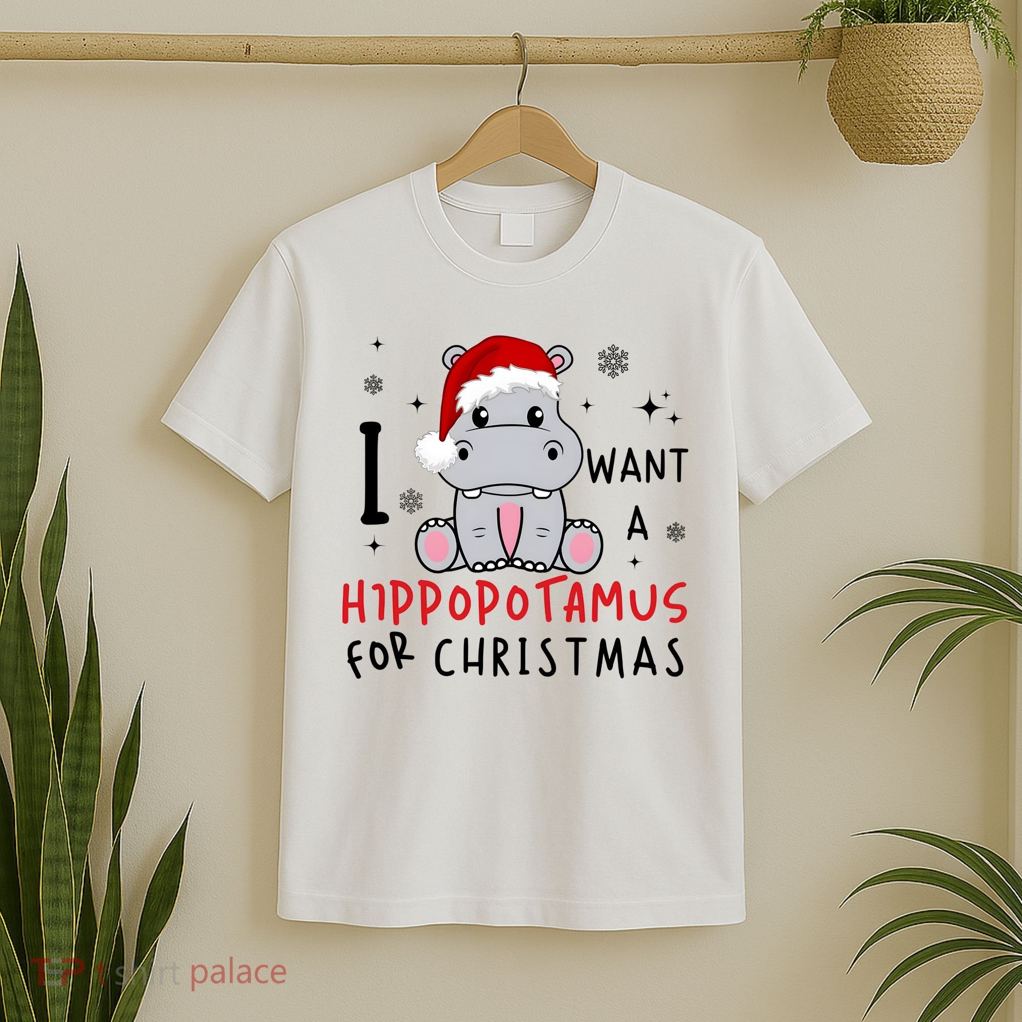 I Want A Hippopotamus For Christmas T-Shirt