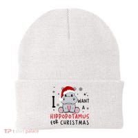 I Want A Hippopotamus For Christmas Beanie thumb 0