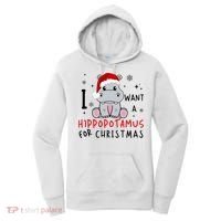 I Want A Hippopotamus For Christmas Women's Hoodie thumb 0