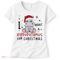 I Want A Hippopotamus For Christmas Women's T-Shirt thumb 0