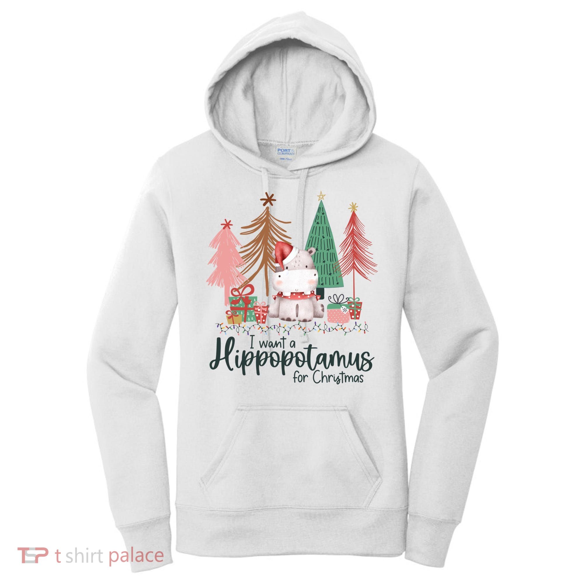 I Want A Hippopotamus For Christmas For Christmas Xmas Hippo Gift Women's Hoodie