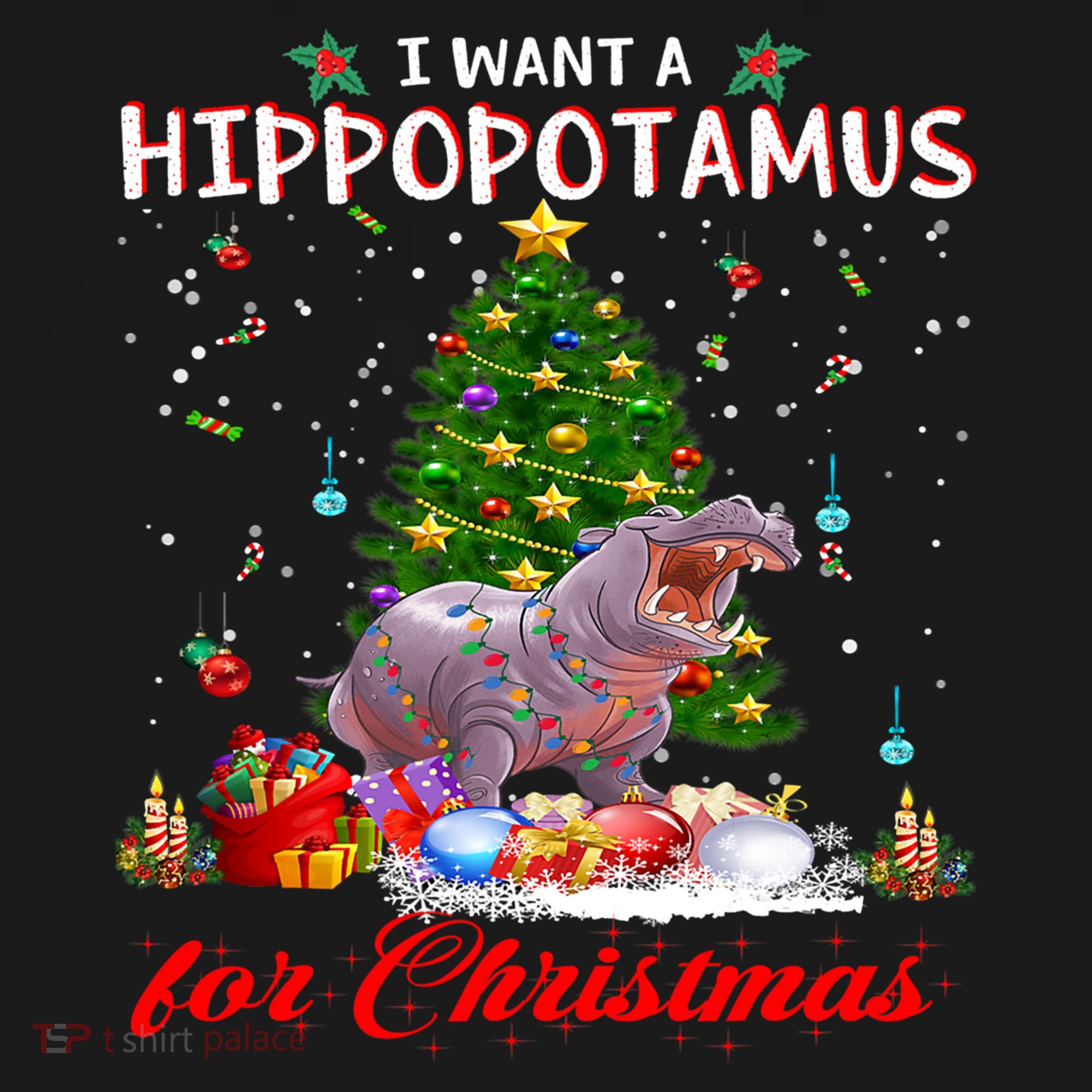 I Want A Hippopotamus For Christmas Xmas Hippo For Gift Bucket Hat