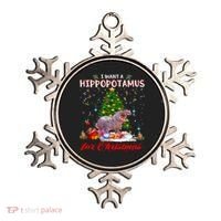 I Want A Hippopotamus For Christmas Xmas Hippo For Gift Ornament thumb 0