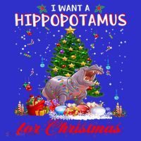 I Want A Hippopotamus For Christmas Xmas Hippo For Gift Mousepad thumb 1
