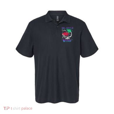 I Will Always Be A Salty Witch Halloween Mermaid Skeleton Polo