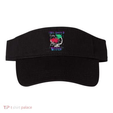 I Will Always Be A Salty Witch Halloween Mermaid Skeleton Visor