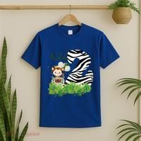 Im Wild And 2 Zoo Theme Birthday Safari Jungle Animal T-Shirt thumb 2