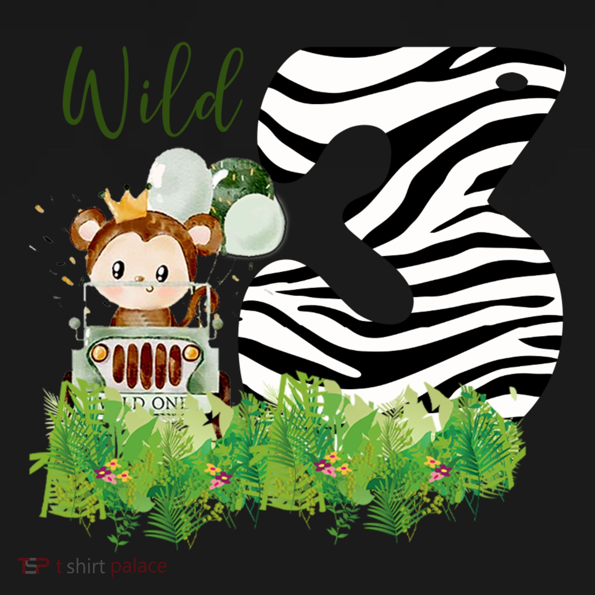 Im Wild And 3 Zoo Theme Birthday Safari Jungle Animal Women's Hoodie