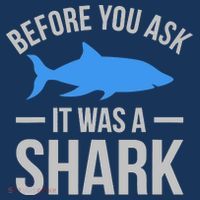 It Was A Shark Funny Amputee Prosthetic Surgery Graphic Women's Hoodie thumb 2