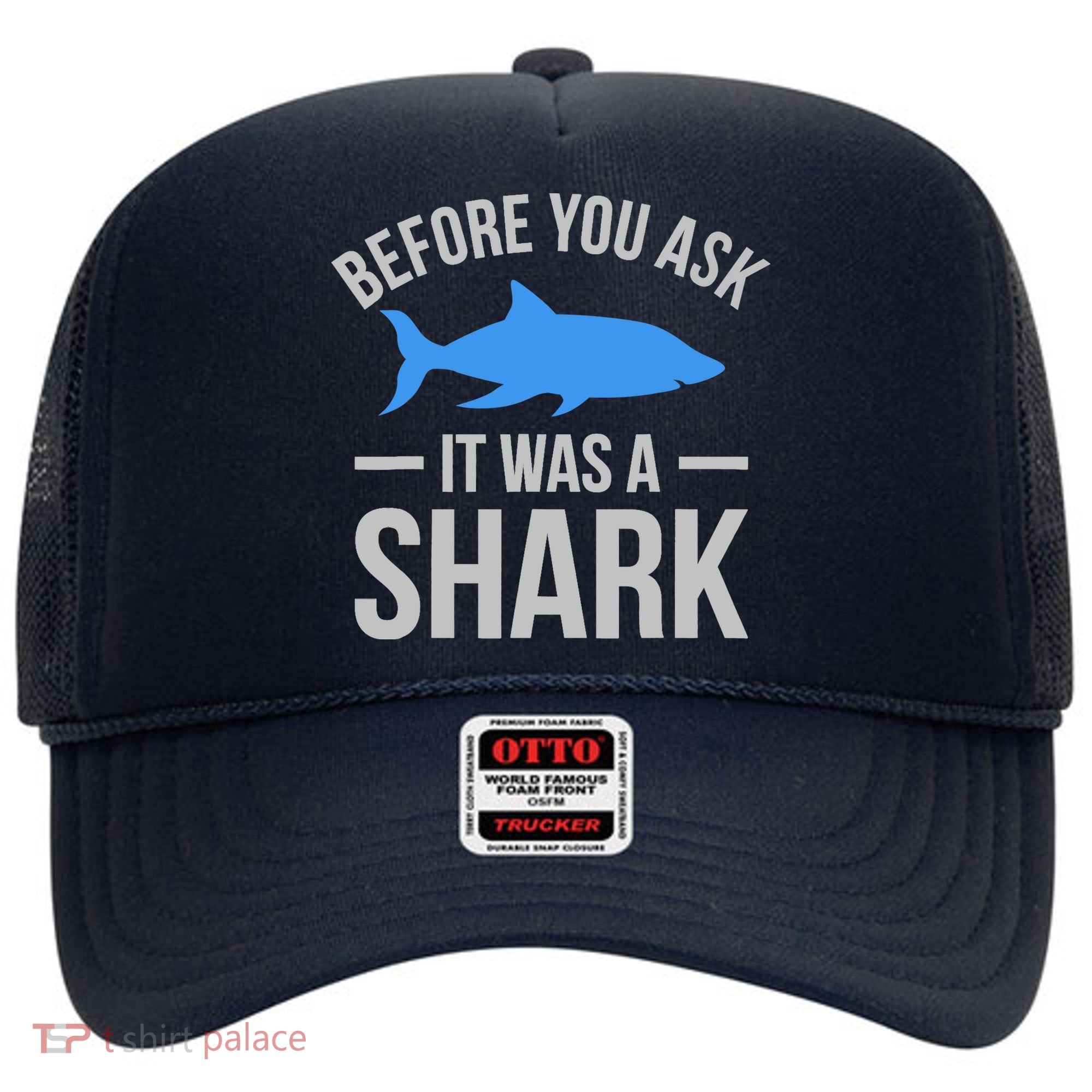 It Was A Shark Funny Amputee Prosthetic Surgery Graphic Hat