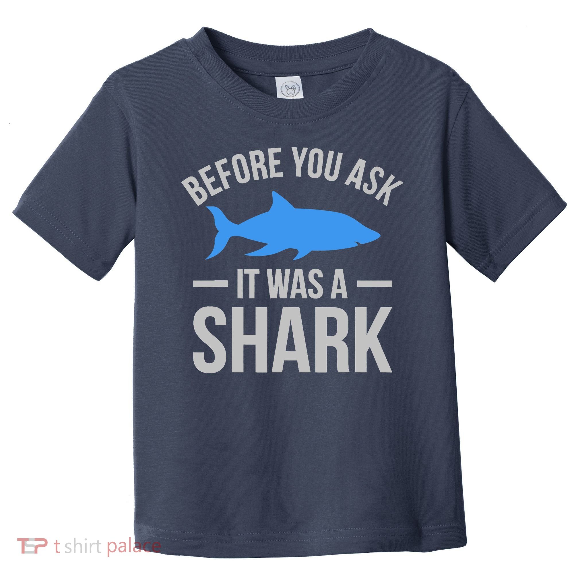 It Was A Shark Funny Amputee Prosthetic Surgery Graphic Toddler T-Shirt