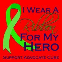 I Wear A Green For My Hero Bone Marrow Awareness Santa Hat thumb 1
