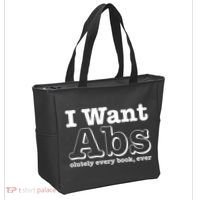 I Want Abs Olutely Every Books Ever Tote Bag thumb 2
