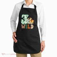 Im Wild And 3 Birthday Safari Jungle Zoo 3rd Bday Three Gift Apron thumb 2