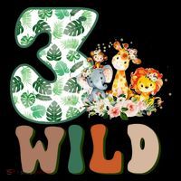 Im Wild And 3 Birthday Safari Jungle Zoo 3rd Bday Three Gift Coffee Mug thumb 5