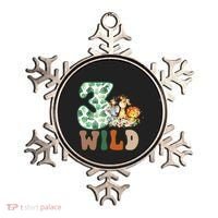 Im Wild And 3 Birthday Safari Jungle Zoo 3rd Bday Three Gift Ornament thumb 0