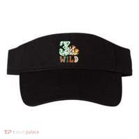 Im Wild And 3 Birthday Safari Jungle Zoo 3rd Bday Three Gift Visor thumb 0