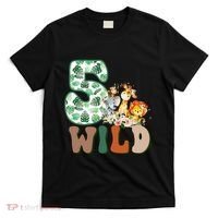 Im Wild And 5 Birthday Safari Jungle Zoo 5th Bday Fifth Gift T-Shirt thumb 0