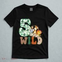 Im Wild And 5 Birthday Safari Jungle Zoo 5th Bday Fifth Gift T-Shirt thumb 5