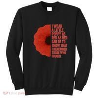 I Wear a Little Poppy Sweatshirt thumb 0