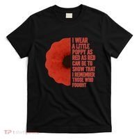 I Wear a Little Poppy T-Shirt thumb 0