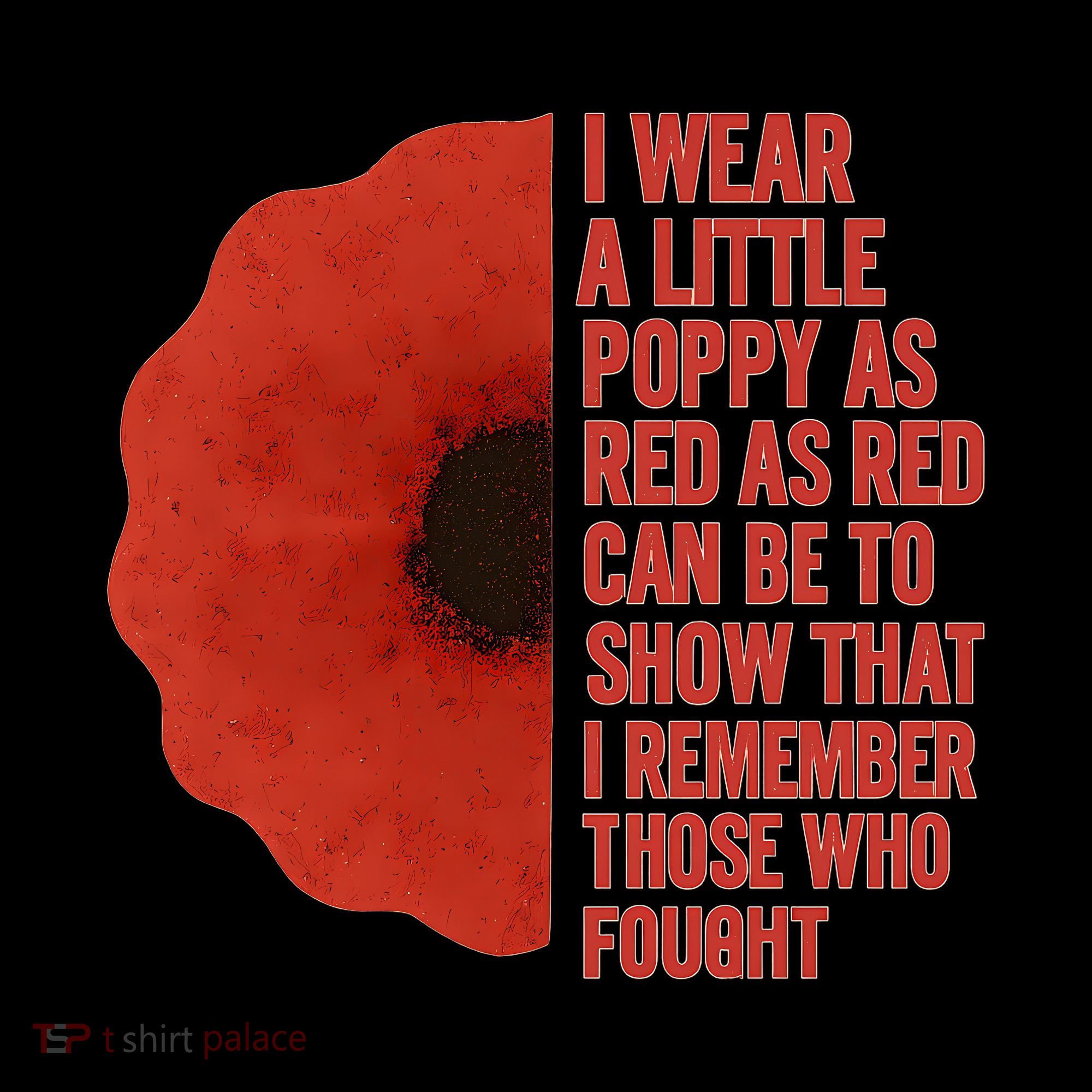 I Wear a Little Poppy Coffee Mug