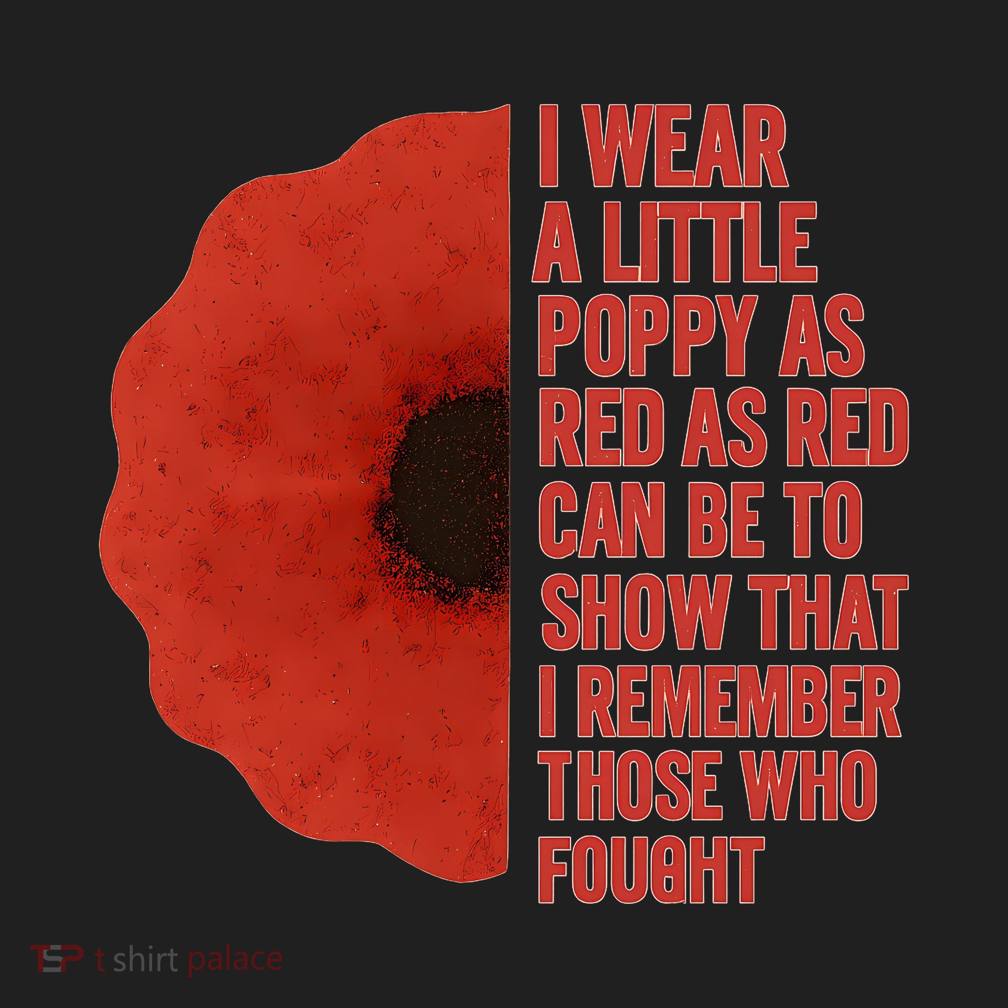 I Wear a Little Poppy Beanie