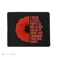 I Wear a Little Poppy Mousepad thumb 0