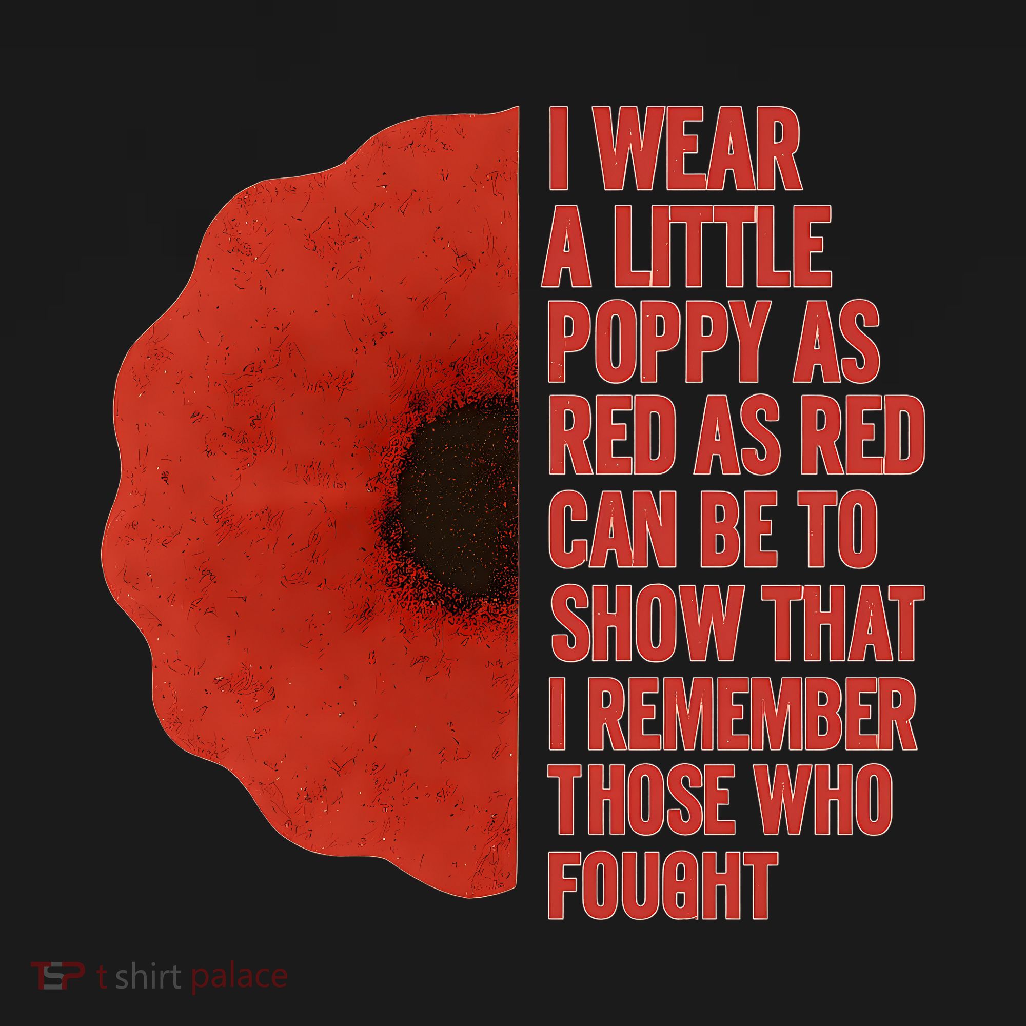 I Wear a Little Poppy Mousepad