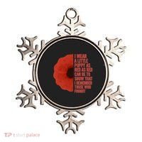 I Wear a Little Poppy Ornament thumb 0
