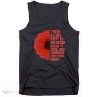 I Wear a Little Poppy Tank Top thumb 0