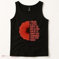 I Wear a Little Poppy Tank Top thumb 2