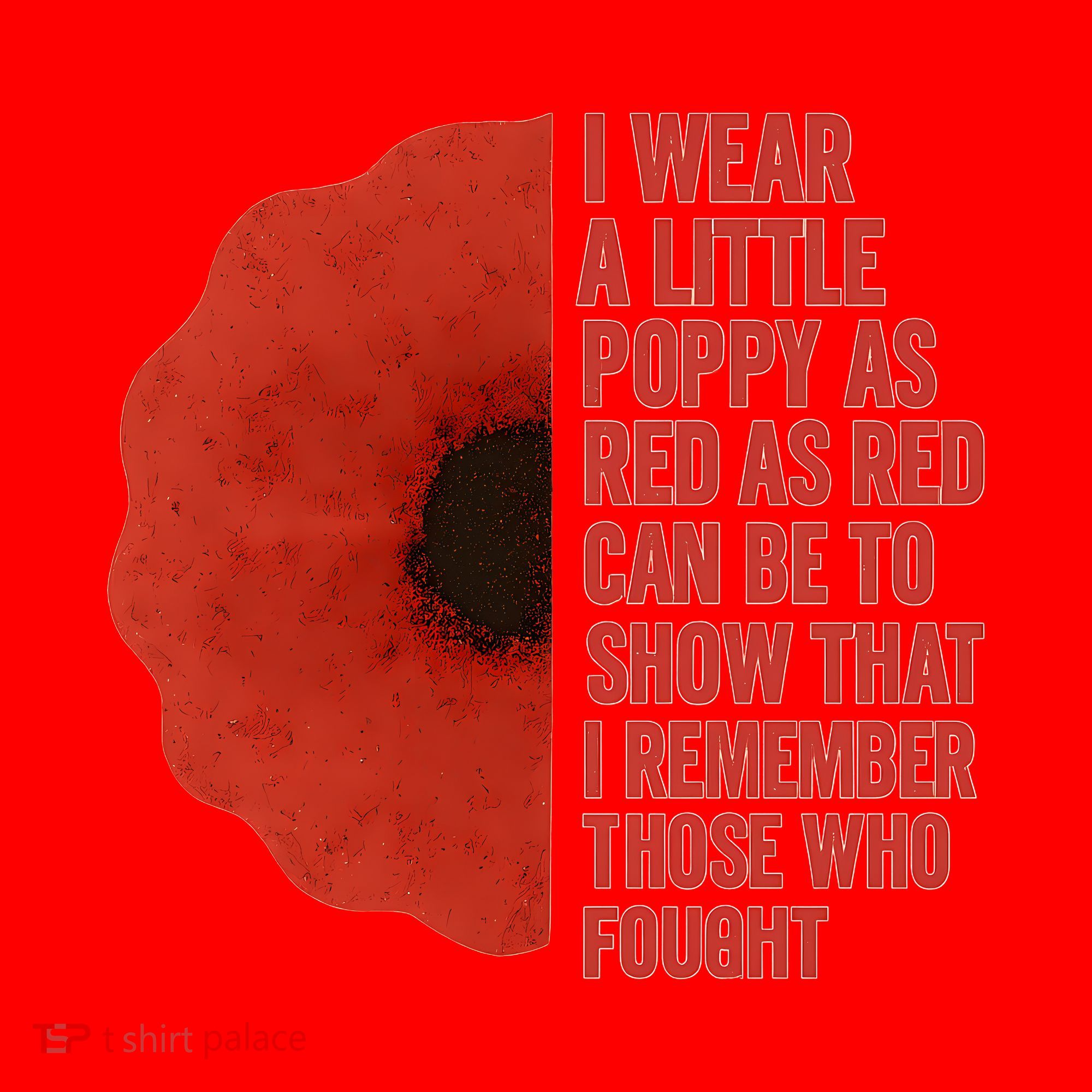 I Wear a Little Poppy Santa Hat