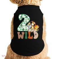 Im Wild And 2 Birthday Safari Jungle Zoo 2nd Bday Fifth Gift Doggie Tank thumb 0