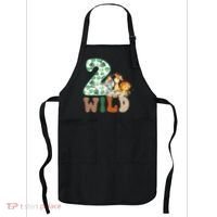 Im Wild And 2 Birthday Safari Jungle Zoo 2nd Bday Fifth Gift Apron thumb 0