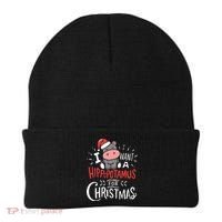 I Want A Hippopotamus For Christmas Funny Cute Beanie thumb 0