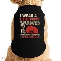 I Wear a Little Poppy Doggie Tank thumb 0