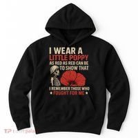 I Wear a Little Poppy Hoodie thumb 0
