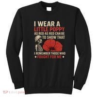 I Wear a Little Poppy Sweatshirt thumb 0