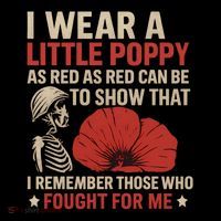 I Wear a Little Poppy Coffee Mug thumb 5