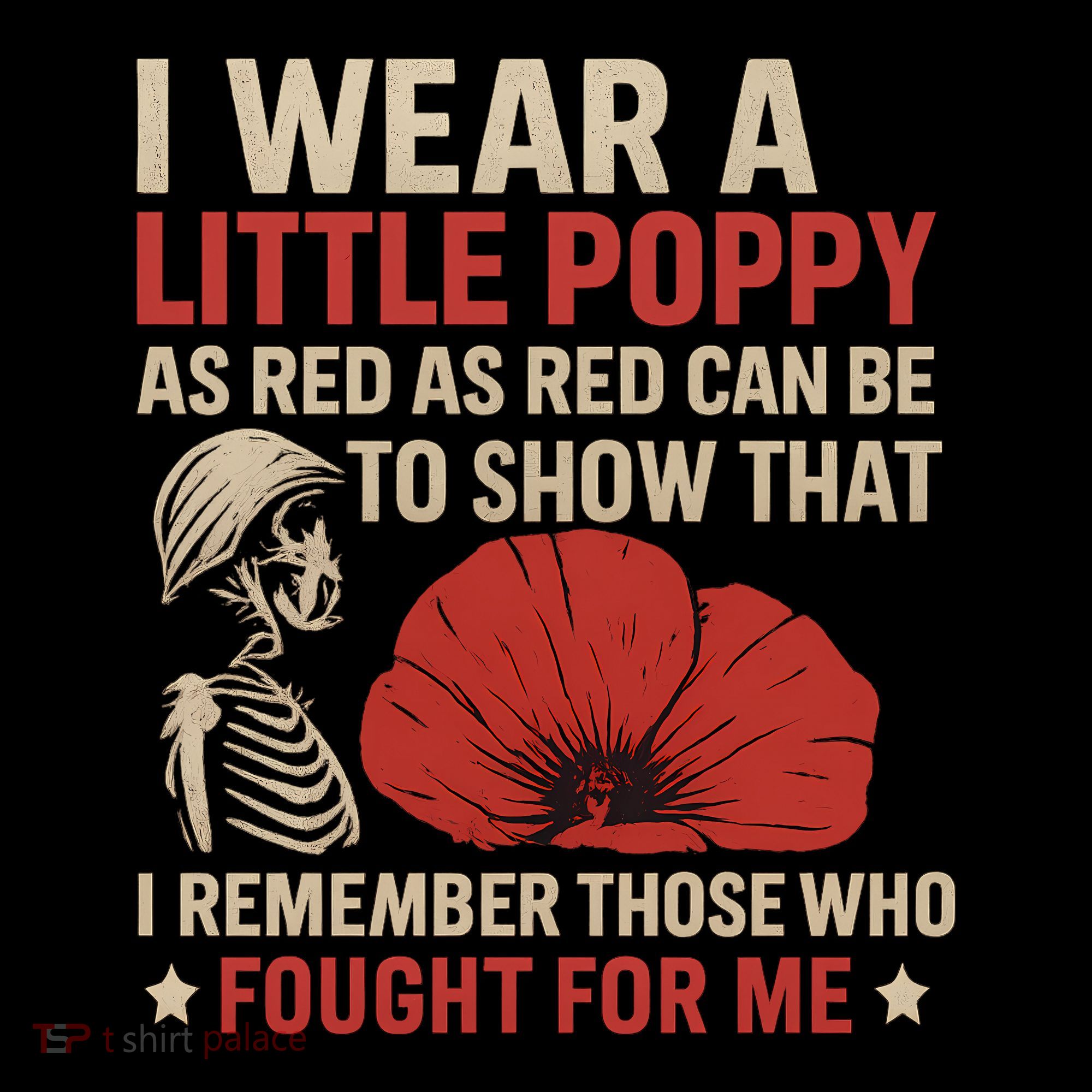 I Wear a Little Poppy Coffee Mug