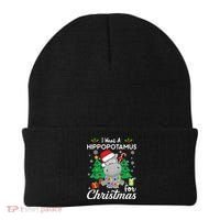 I Want A Hippopotamus For Christmas Xmas Costume Gift Beanie thumb 0