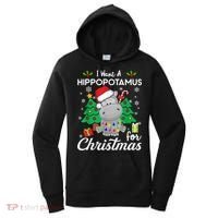 I Want A Hippopotamus For Christmas Xmas Costume Gift Women's Hoodie thumb 0