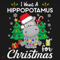 I Want A Hippopotamus For Christmas Xmas Costume Gift Ornament thumb 1