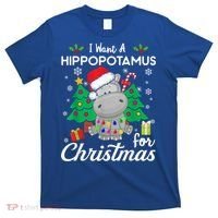 I Want A Hippopotamus For Christmas Xmas Costume Gift T-Shirt thumb 0