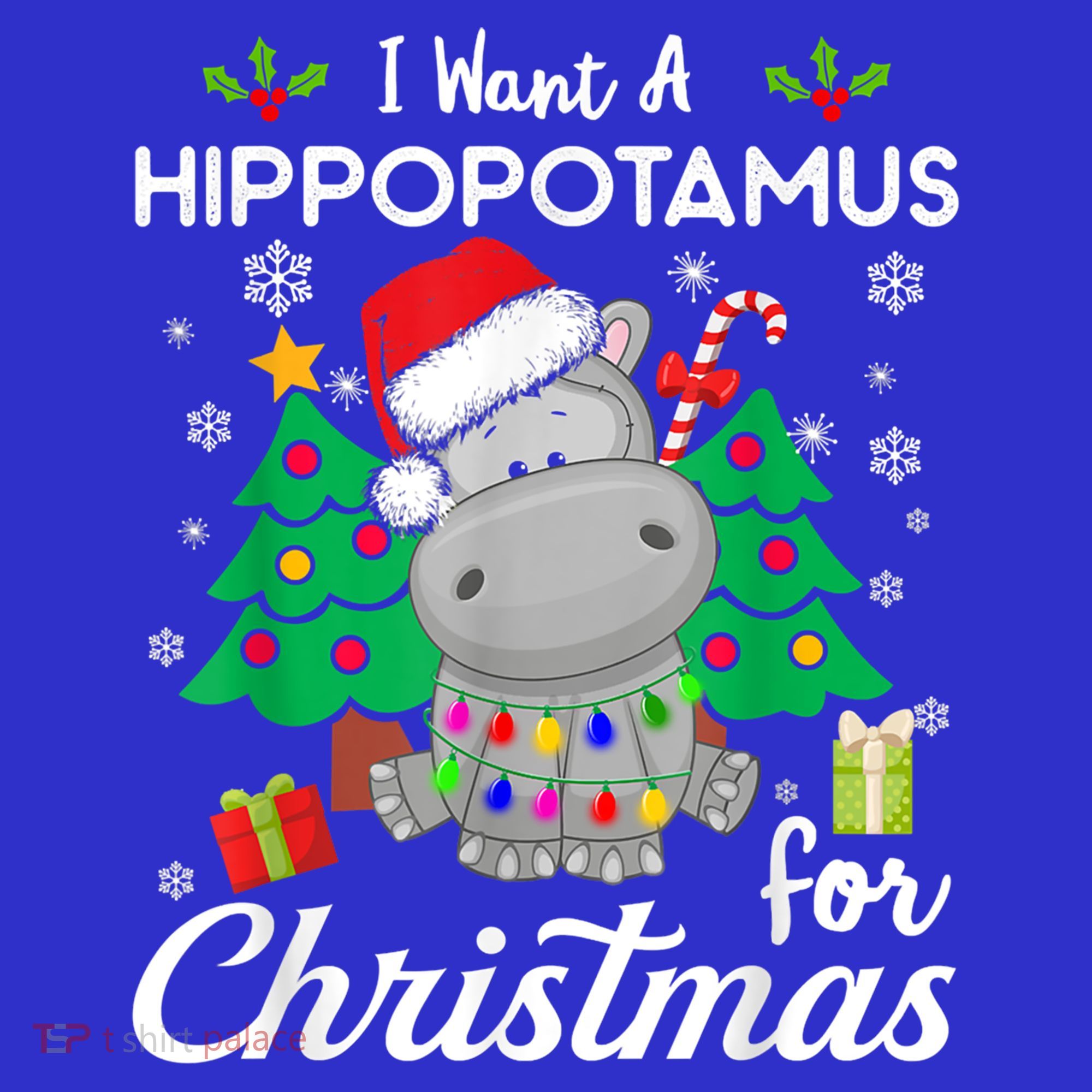 I Want A Hippopotamus For Christmas Xmas Costume Gift Mousepad