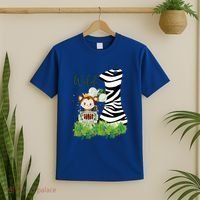 Im Wild And 1 Zoo Theme Birthday Safari Jungle Animal T-Shirt thumb 2